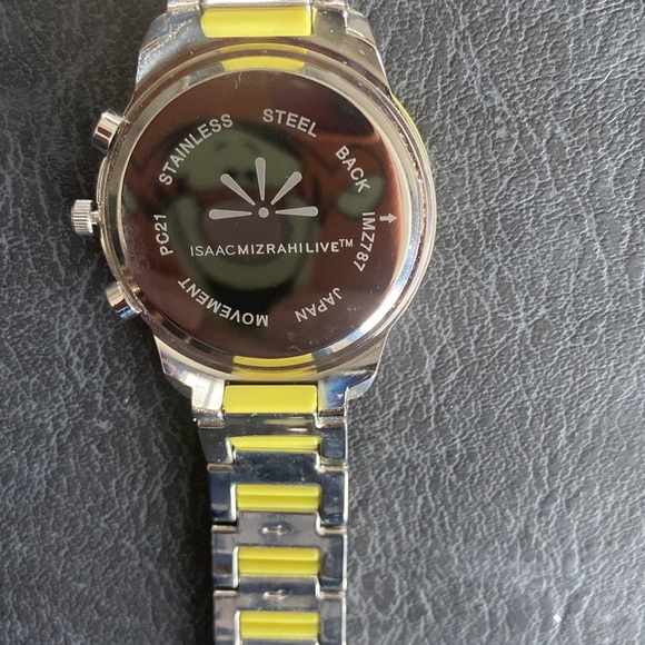 Isaac Mizrahi Live! SoHo soft touch link watch - Picture 4 of 7